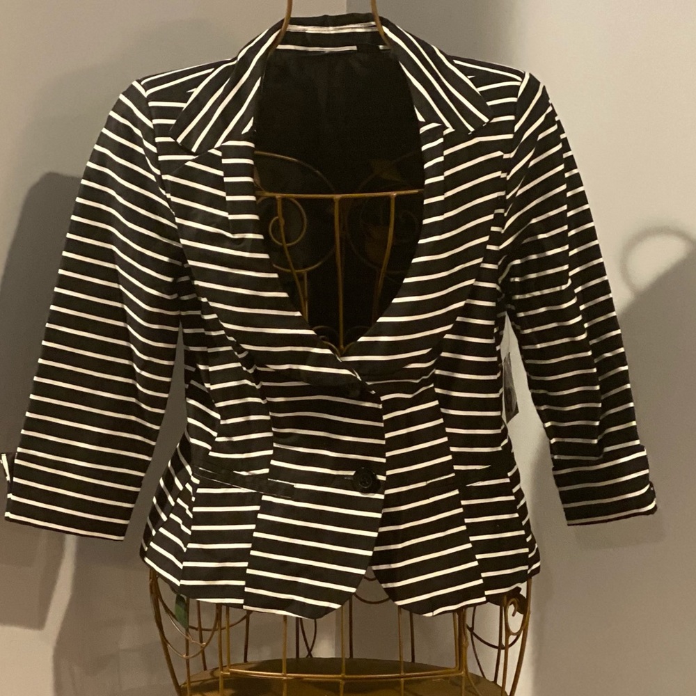 Missy stripped Blazer